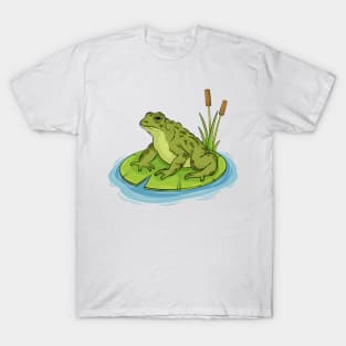 Toad chilling on a lilypad T-Shirt